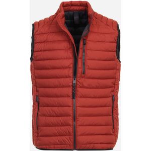 CASA MODA comfort fit bodywarmer, oranje -  Maat: XL