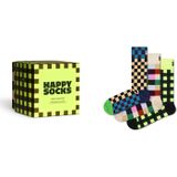 Happy Socks Check It Out Socks Gift Set (3-pack), unisex sokken in cadeauverpakking - Unisex - Maat: 36-40