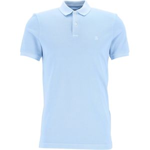 Marc O'Polo shaped fit polo, heren poloshirt, lichtblauw -  Maat: XL