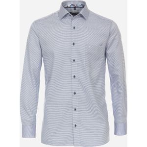 CASA MODA comfort fit overhemd, mouwlengte 72 cm, popeline, blauw 56