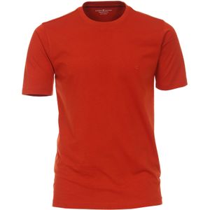 CASA MODA comfort fit heren T-shirt, oranje -  Maat: 5XL