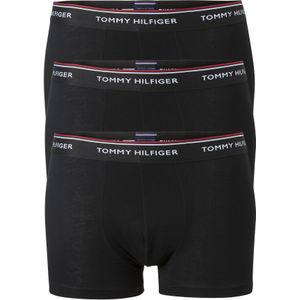 Tommy Hilfiger trunks (3-pack), heren boxers normale lengte, zwart -  Maat: 4XL