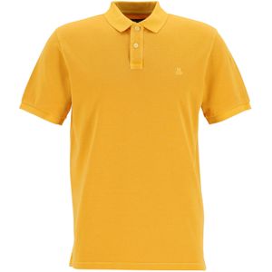 Marc O'Polo regular fit polo, heren poloshirt, zonnig geel