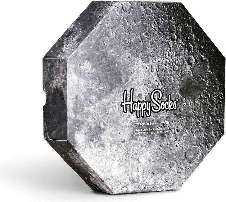 Happy Socks - Outer Space - Sokken - 3-pack - Unisex - Cadeauverpakking
