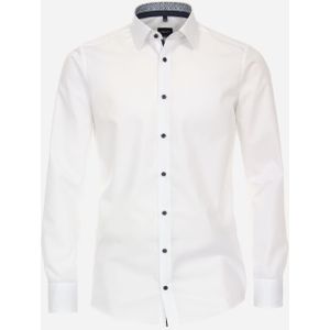 VENTI modern fit overhemd, mouwlengte 72 cm, popeline, wit 42