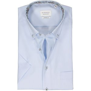ETERNA - Oxford - Overhemd - Lichtblauw - Comfort Fit - Korte Mouw