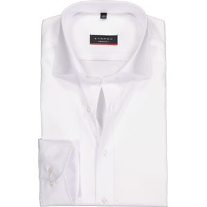 ETERNA - Modern Fit - Overhemd - Wit - Poplin - Heren