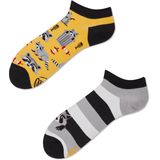 Many Mornings - Raccoon Bandit Low - Enkelsokken - Unisex