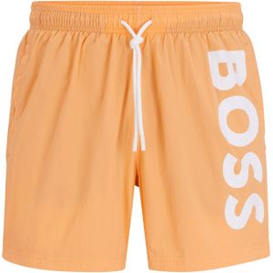 HUGO BOSS Octopus swim shorts, heren zwembroek, midden oranje -  Maat: XL