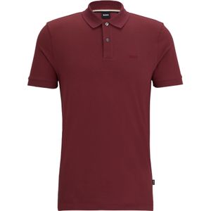 BOSS Pallas regular fit polo, pique, rood