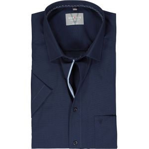 MARVELIS comfort fit overhemd, korte mouw, structuur, lichtblauw 45