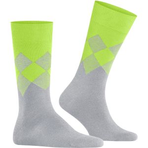 Burlington Hampstead herensokken, blauw (arctic mel.)