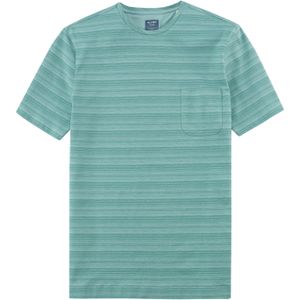 OLYMP Casual modern fit T-shirt, limoen -  Maat: L