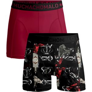 Muchachomalo boxershorts, heren boxers normale lengte (2-pack), Costa Rica Spain -  Maat: L