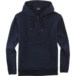 OLYMP modern fit hoodie katoen, marineblauw -  Maat: XL