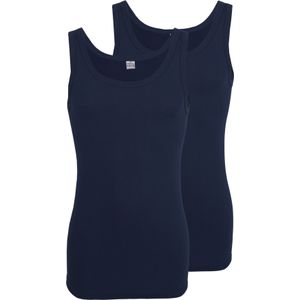 Gotzburg - Feinripp - Singlets - Blauw - 2-pack