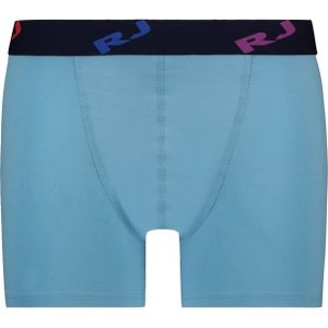 RJ Bodywear Pure Color boxer (1-pack), heren boxer lang, lichtblauw -  Maat: S