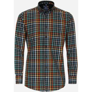 3 voor 99 | Redmond comfort fit overhemd, popeline, zwart geruit 37/38