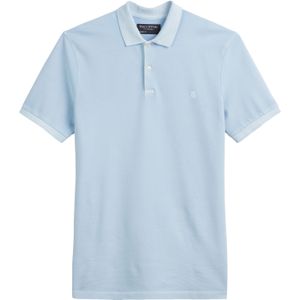 Marc O'Polo regular fit polo, heren poloshirt korte mouw, lichtblauw