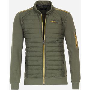 CASA MODA comfort fit vest, groen -  Maat: XL