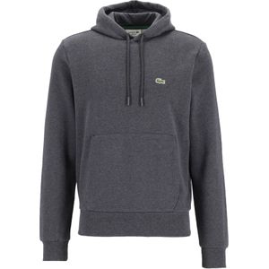 Lacoste heren hoodie sweatshirt, antraciet grijs -  Maat: XL