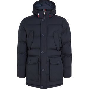 Tommy Hilfiger Essential Rockie Parka, heren jas, blauw -  Maat: M