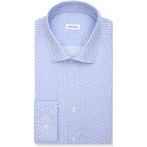 Seidensticker - 845667 - Chemise - Lichtblauw - Manches Longues - Coupe Droite