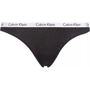 Calvin Klein dames thong (1-pack), string, zwart -  Maat: M