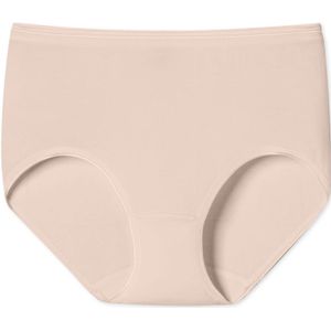 SCHIESSER Luxury slip (1-pack), dames midi slip fijngeribd perzik je