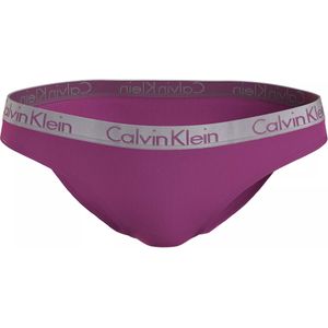 Calvin Klein dames bikini (1-pack), heupslip, paars -  Maat: XS