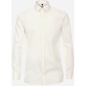 CASA MODA comfort fit overhemd (verborgen knopen), popeline, beige 39