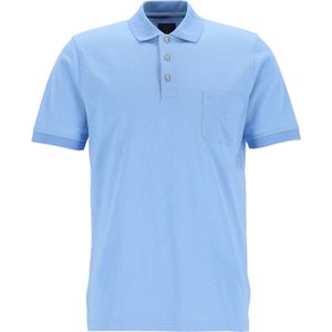 OLYMP Polo Classic, modern fit polo, lichtblauw