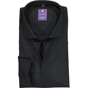 3 voor 99 | Redmond slim fit overhemd, zwart 37/38