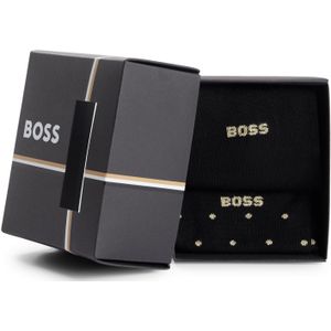 BOSS cadeauset herensokken (2-pack), zwart en zwart gestipt