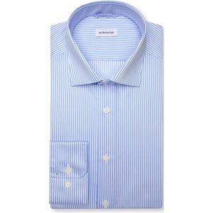Seidensticker - Zakelijk Overhemd - Lichtblauw - Slim Fit - 100% Katoen - Kent-kraag - Extra Lange Mouwen