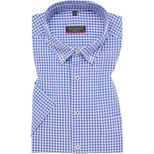 ETERNA modern fit overhemd korte mouw overhemd, middenblauw 42