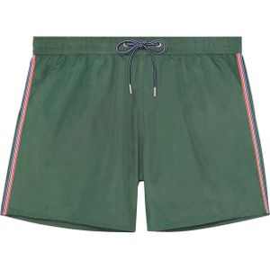 HOM Nautical cup beach boxer, heren zwemshort, kaki groen