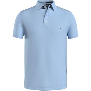 Tommy Hilfiger 1985 Slim Polo, heren poloshirt, lichtblauw