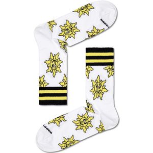 Happy Socks Happy Day 3/4 Crew Sock, unisex sokken