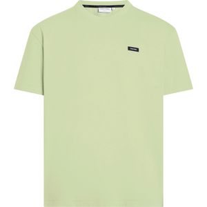 Calvin Klein Cotton Comfort Fit T-shirt, heren T-shirt korte mouw O-hals, groen -  Maat: S