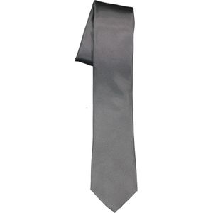 ETERNA smalle stropdas, grijs -  Maat: One size