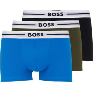 HUGO BOSS Bold trunks (3-pack), heren boxers kort, multicolor -  Maat: L