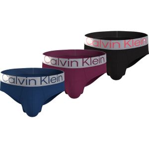 Calvin Klein Hipster Briefs (3-pack), heren slips, multicolor -  Maat: XXL