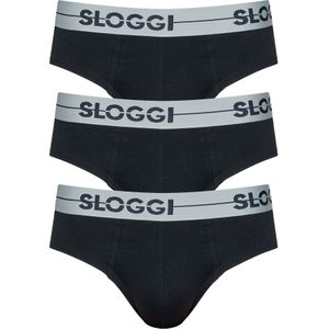 Sloggi Men GO Mini, heren slips (3-pack), zwart -  Maat: M
