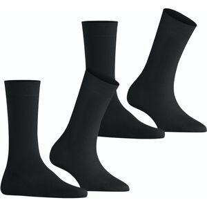 Burlington Everyday 2-Pack damessokken, zwart (black) -  Maat: 36-41