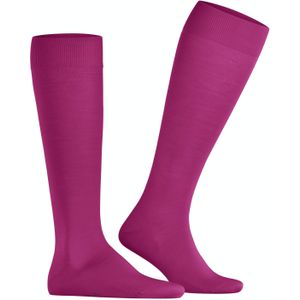 FALKE ClimaWool heren kniekousen, roze (berry) -  Maat: 47-48