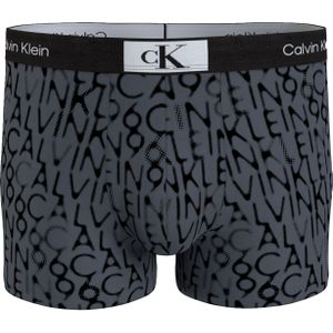 Calvin Klein Trunk (1-pack), heren boxers normale lengte, grijs -  Maat: XL