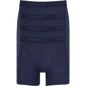 TEN CATE Basics men bamboo viscose shorts (4-pack), heren boxers normale lengte, blauw -  Maat: XL