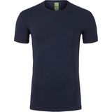 ALAN RED T-shirt Bilbao bamboo (1-pack), O-hals stretch, blauw -  Maat: XL