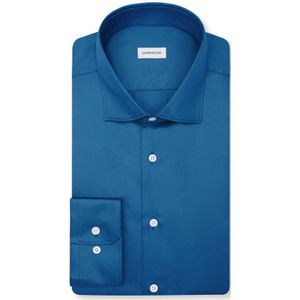 Seidensticker shaped fit overhemd, popeline, groen